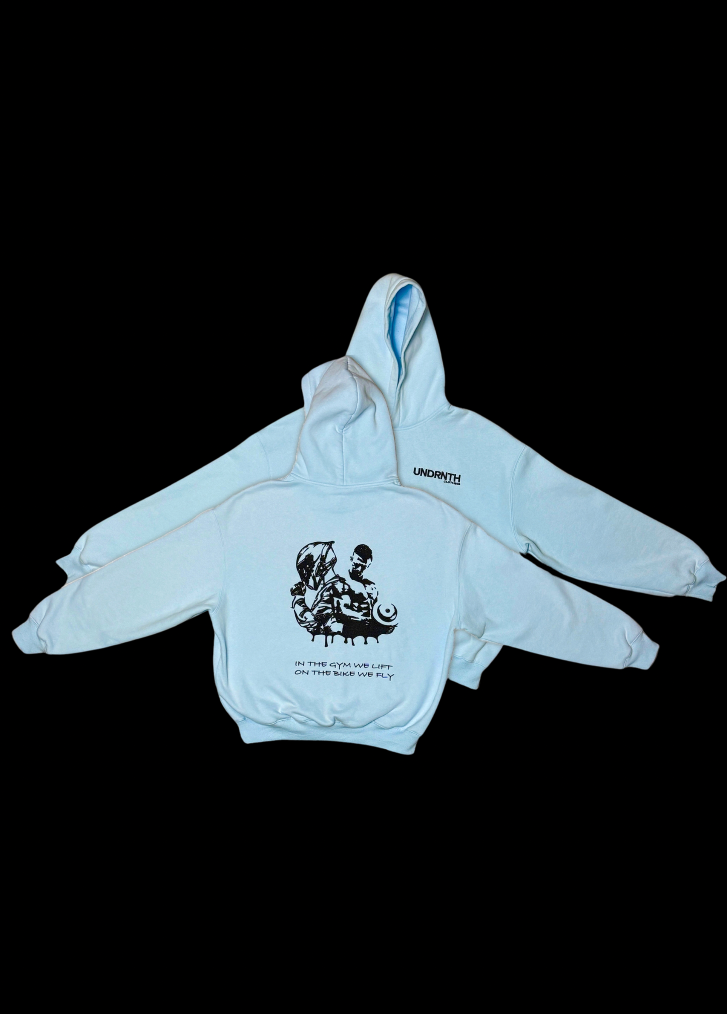 "BabyBlue" - HOODIE